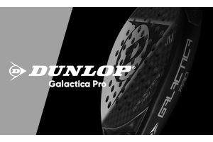 Juan Mieres already has a padel racket: Dunlop Galactica Pro