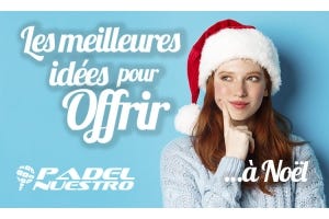 DÉCOUVREZ LES MEILLEURES IDÉES CADEAUX POUR LES AMANTS DU PADEL