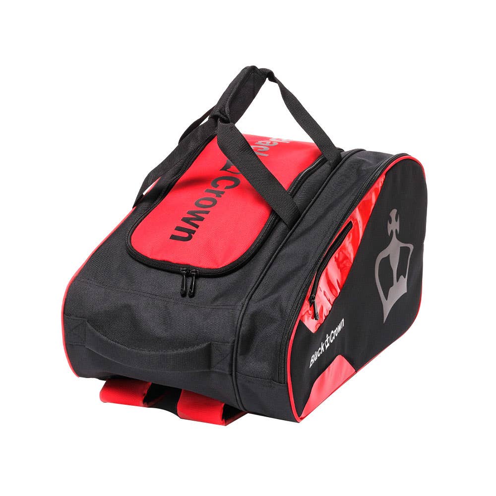 BLACK CROWN ZEUS SCHLÄGERTASCHE IN ROT UND SCHWARZ