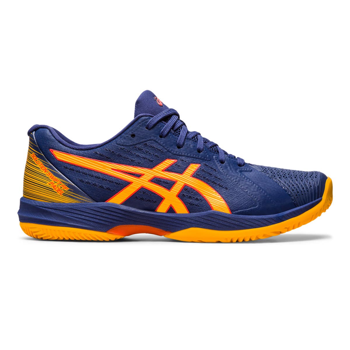 Asics Solution swift FF Padel blue yellow Excellent support