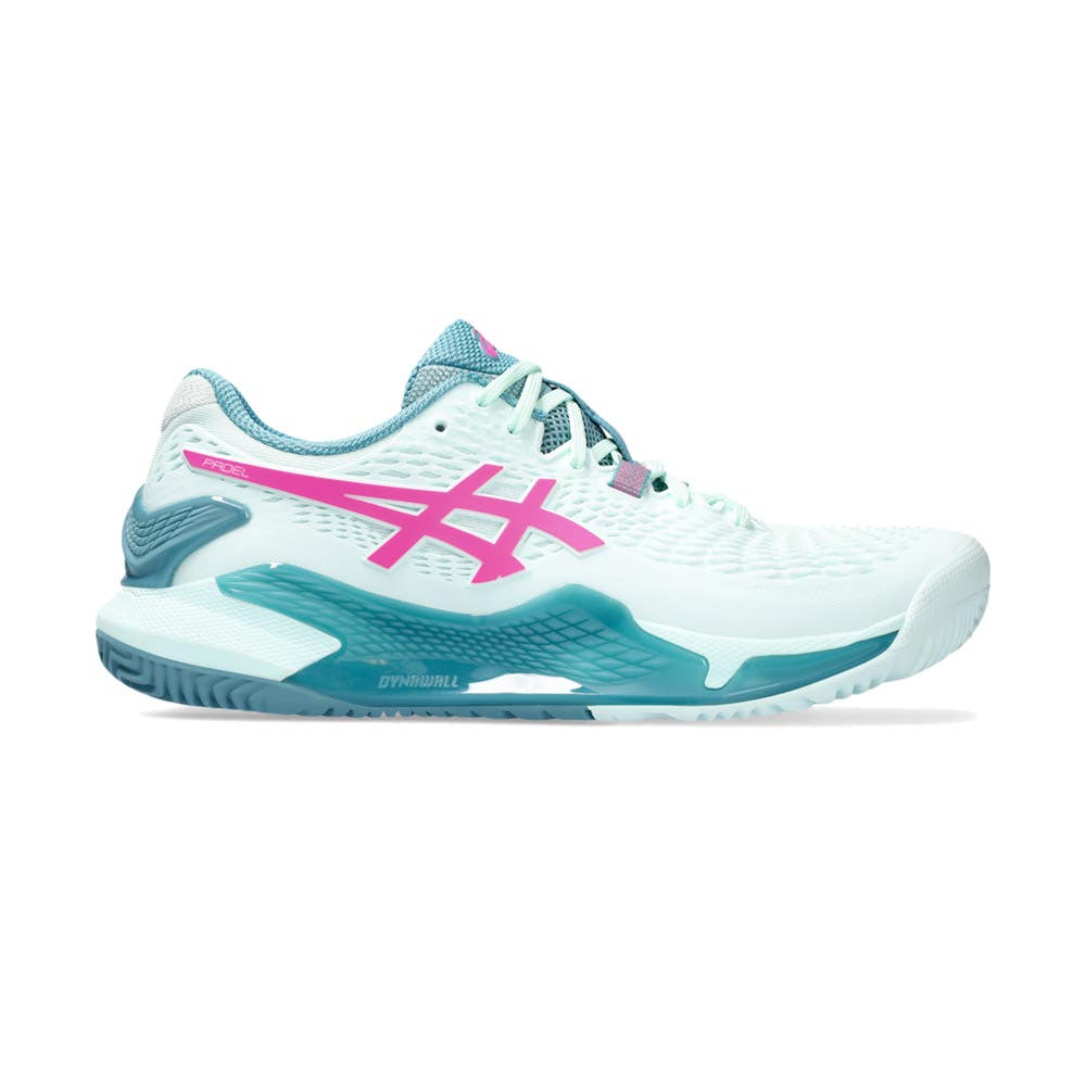 ASICS GEL RESOLUTION 9 PADEL BLANCO TURQUESA MUJER P del Nuestro