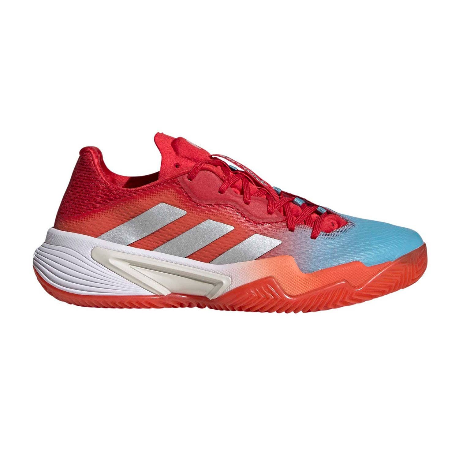 ADIDAS ADIDAS BARRICADE CLAY RED GREY WOMEN S HQ8427