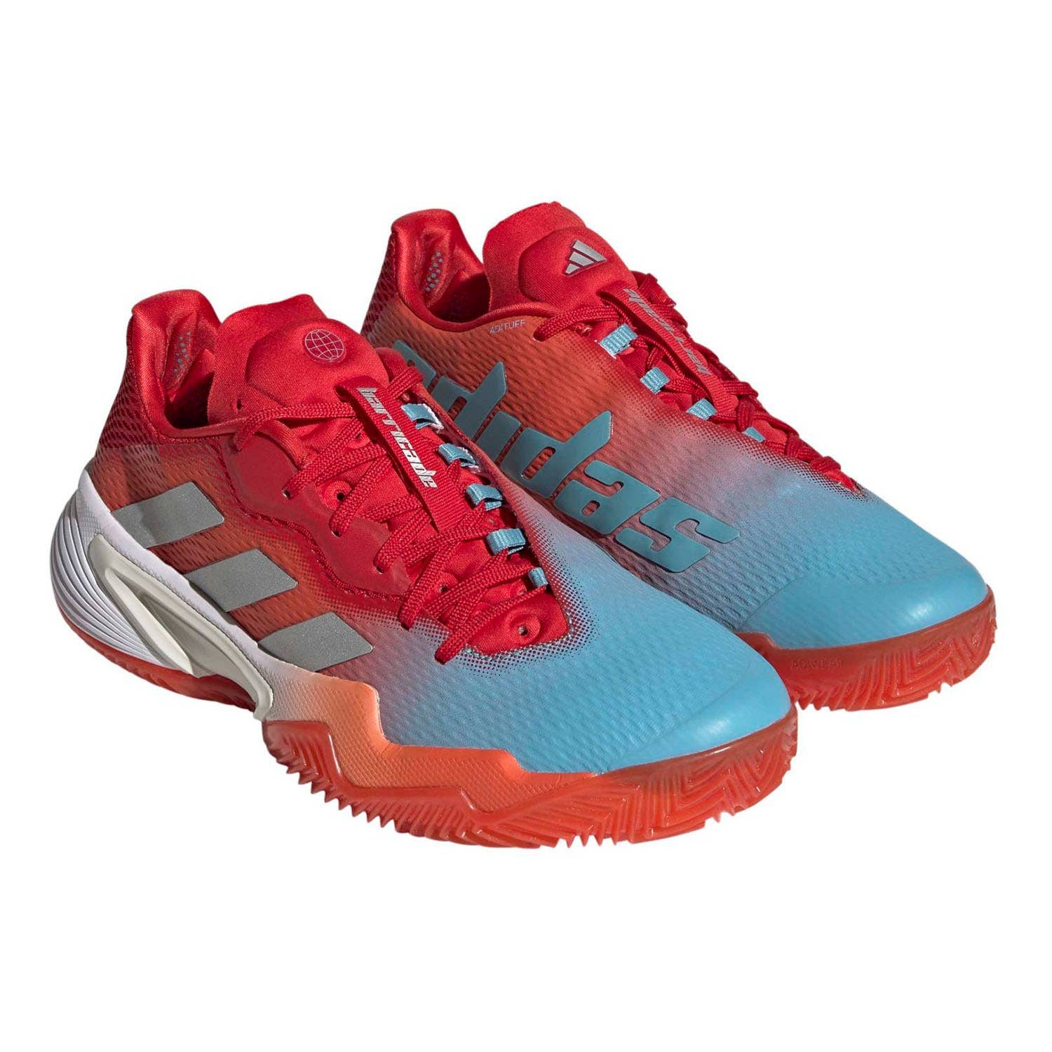 ADIDAS BARRICADE CLAY ROT GRAU WOMAN HQ8427 Padel Nuestro
