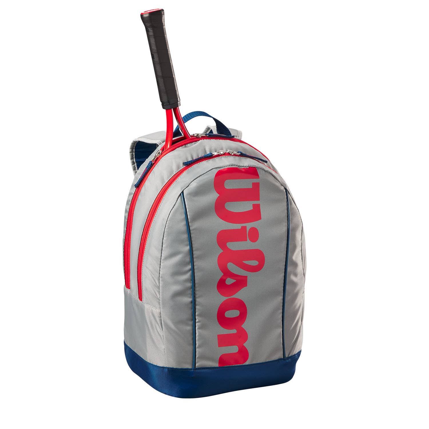 Zaino wilson portaracchette grigio rosso junior Padel Nuestro