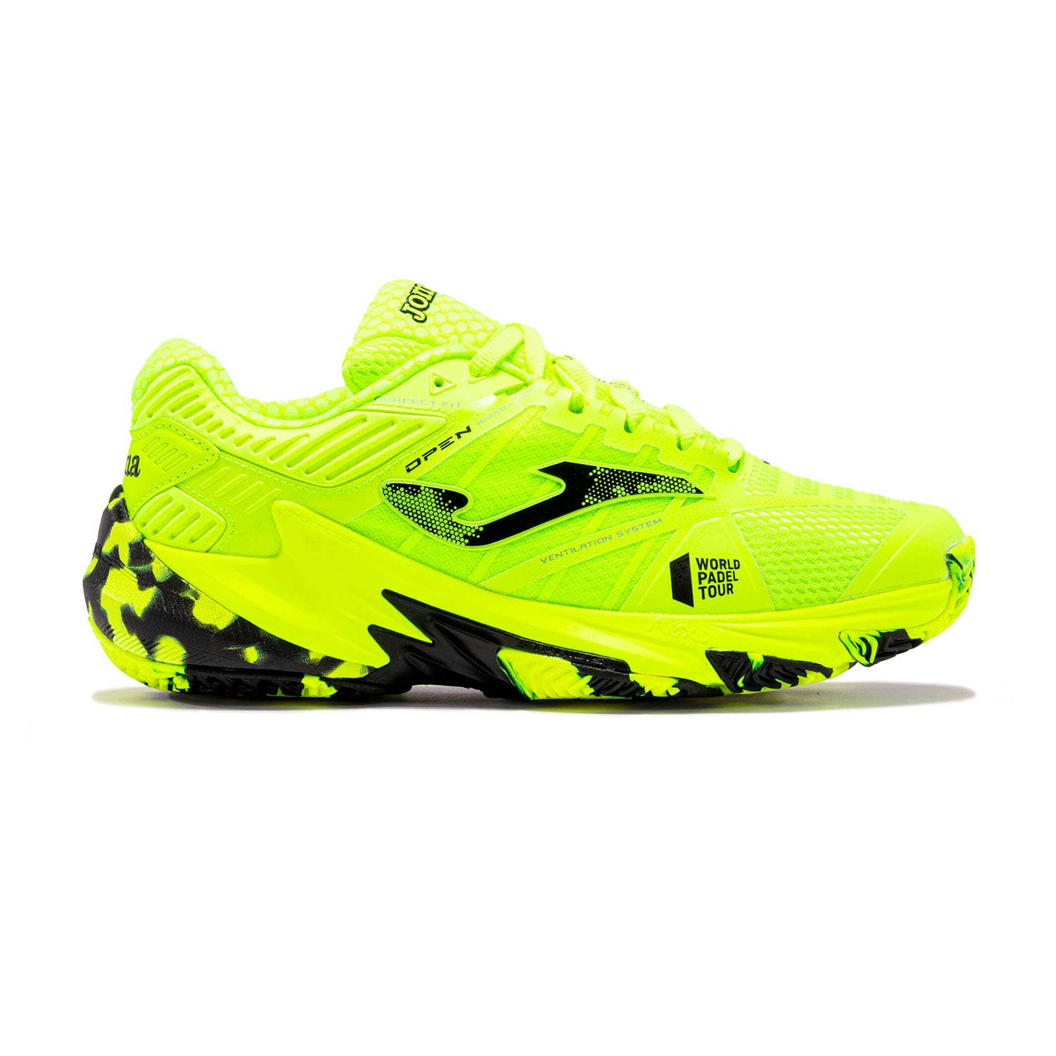 Zapatillas Joma T Smash 2302 blanco amarillo hombre