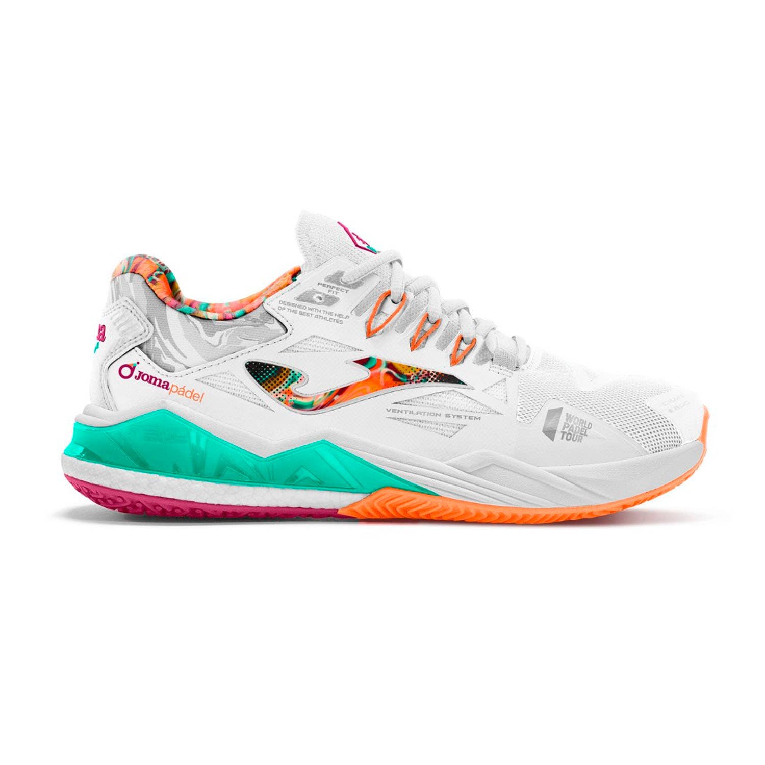 Joma Spin Lady 2332 Tspilw2332Om Women S White P del Nuestro