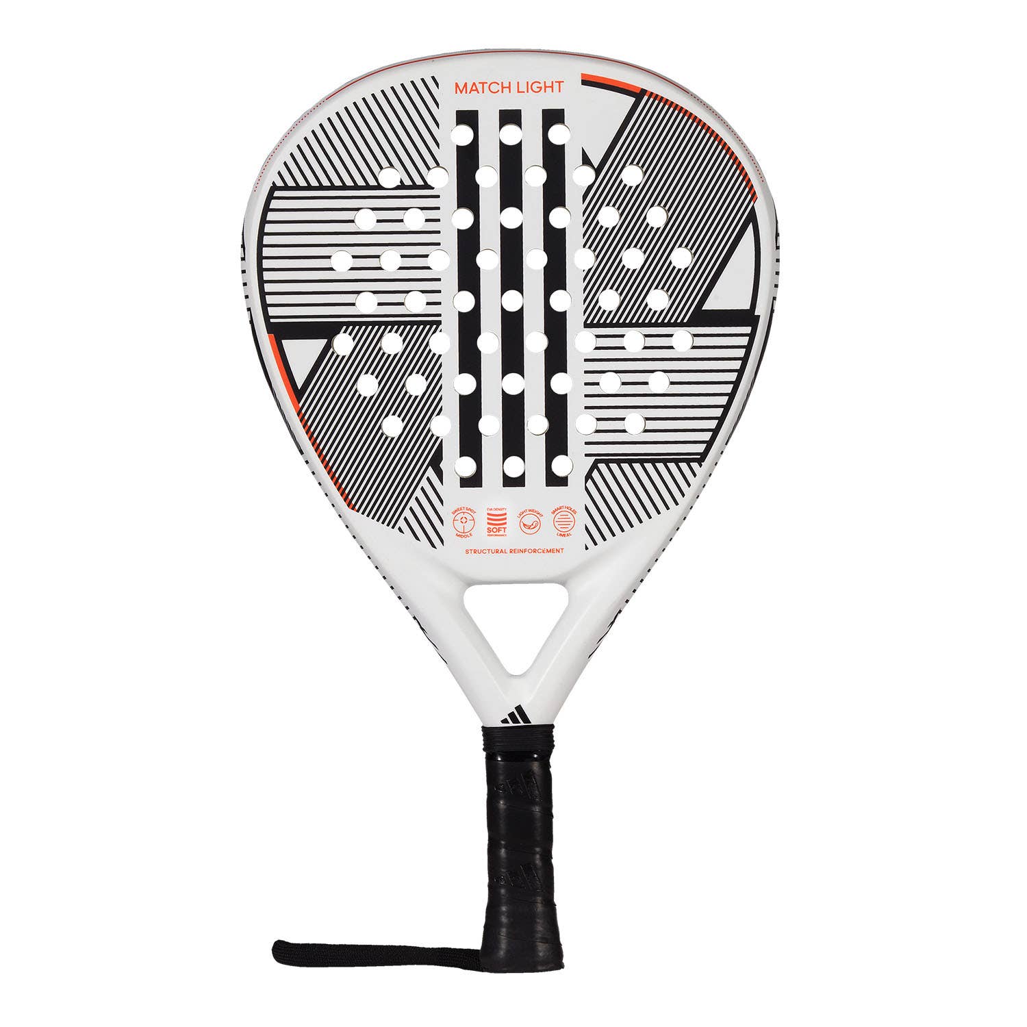 Raquette de padel Adidas Match 3.3 Black Lime 2024 - Zona de Padel