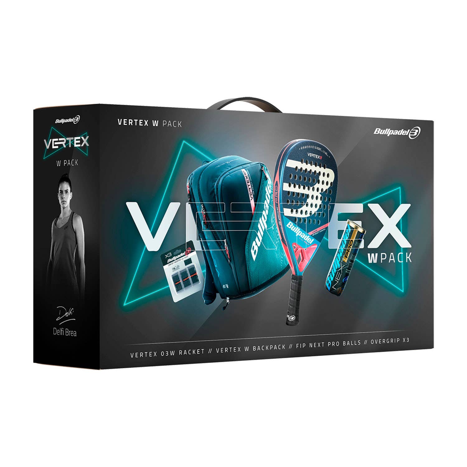 Pack Bullpadel Vertex 03 Woman Pādel Nuestro