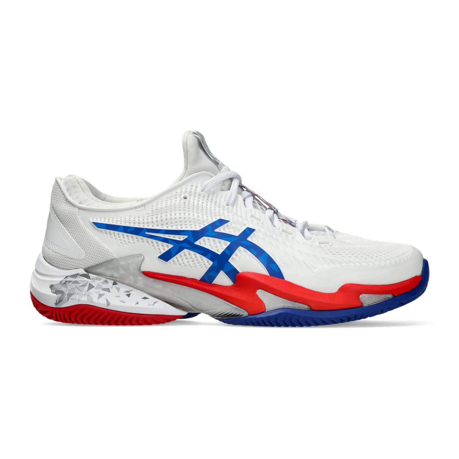 ASICS COURT FF 3 NOVAK CLAY 1041A499 WEISS