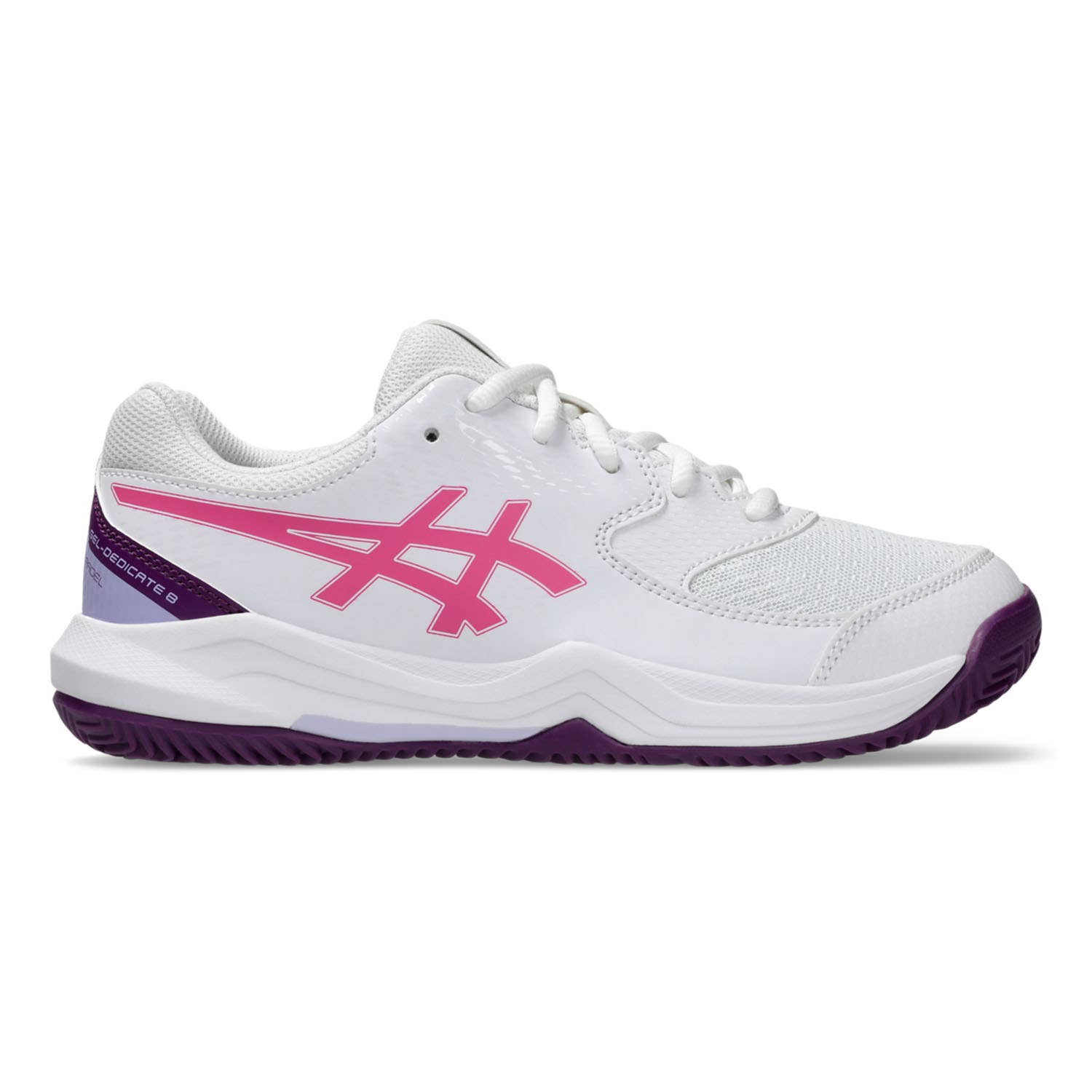 ASICS GEL DEDICATE 8 PADEL GS 1044A064 100 WEISS JUNIOR