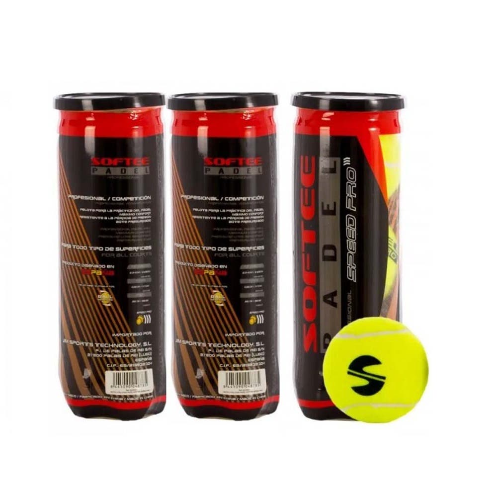 3 BÄLLE SOFTEE SPEED PRO KANISTER