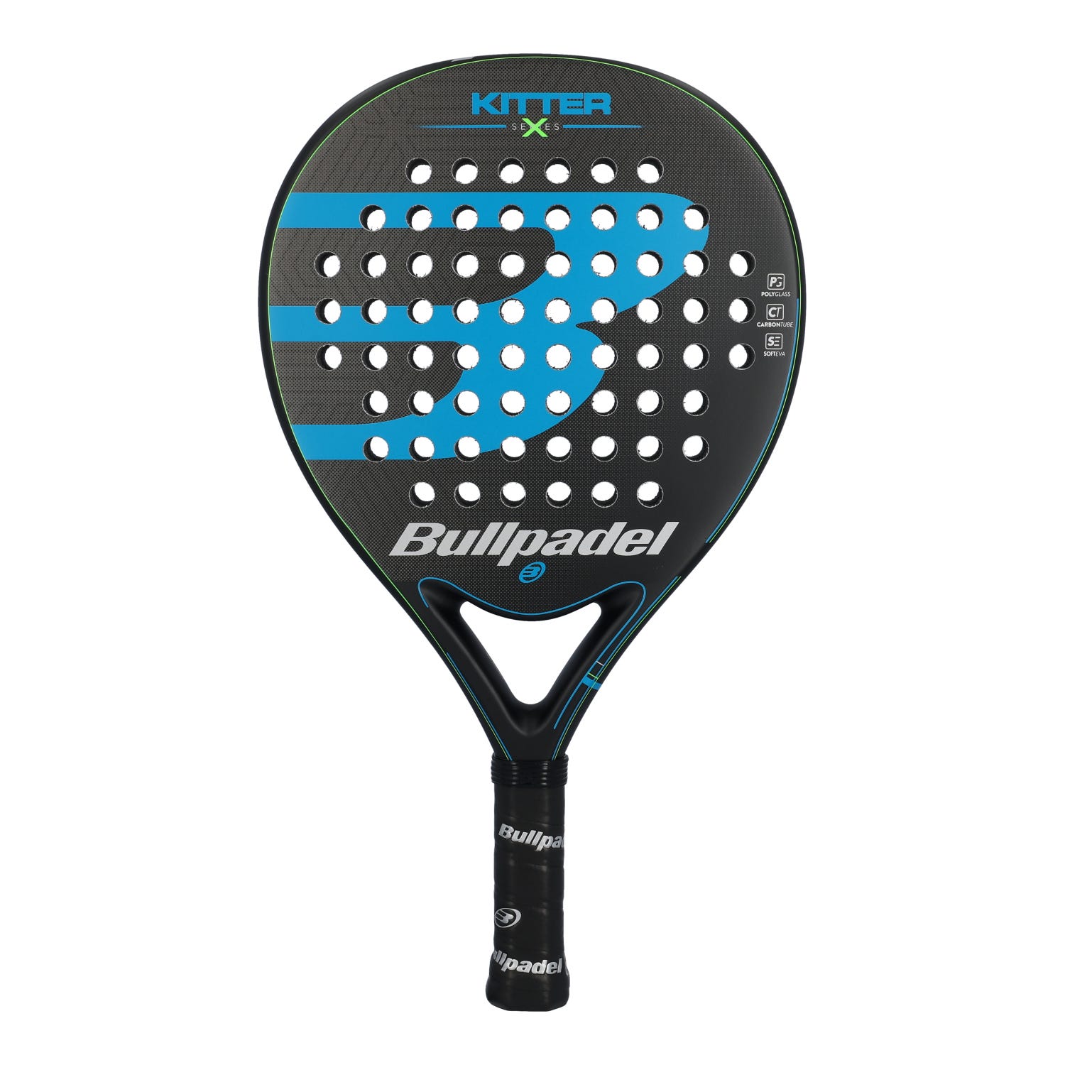 PALETERO BULLPADEL TOUR AZUL CELESTE 2023 - Toma Padel