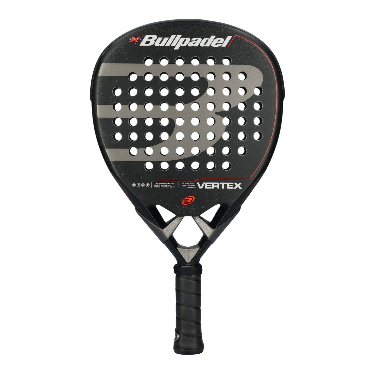 BULLPADEL VERTEX X SERIES GREY
