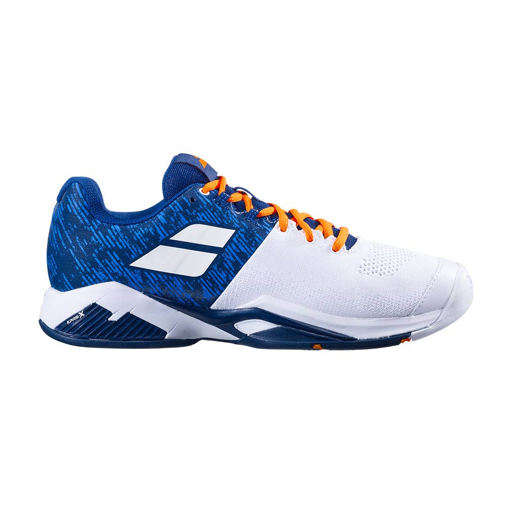 WHITE AND BLUE BABOLAT PROPULSE BLAST ALL COURT 30S22442 1069