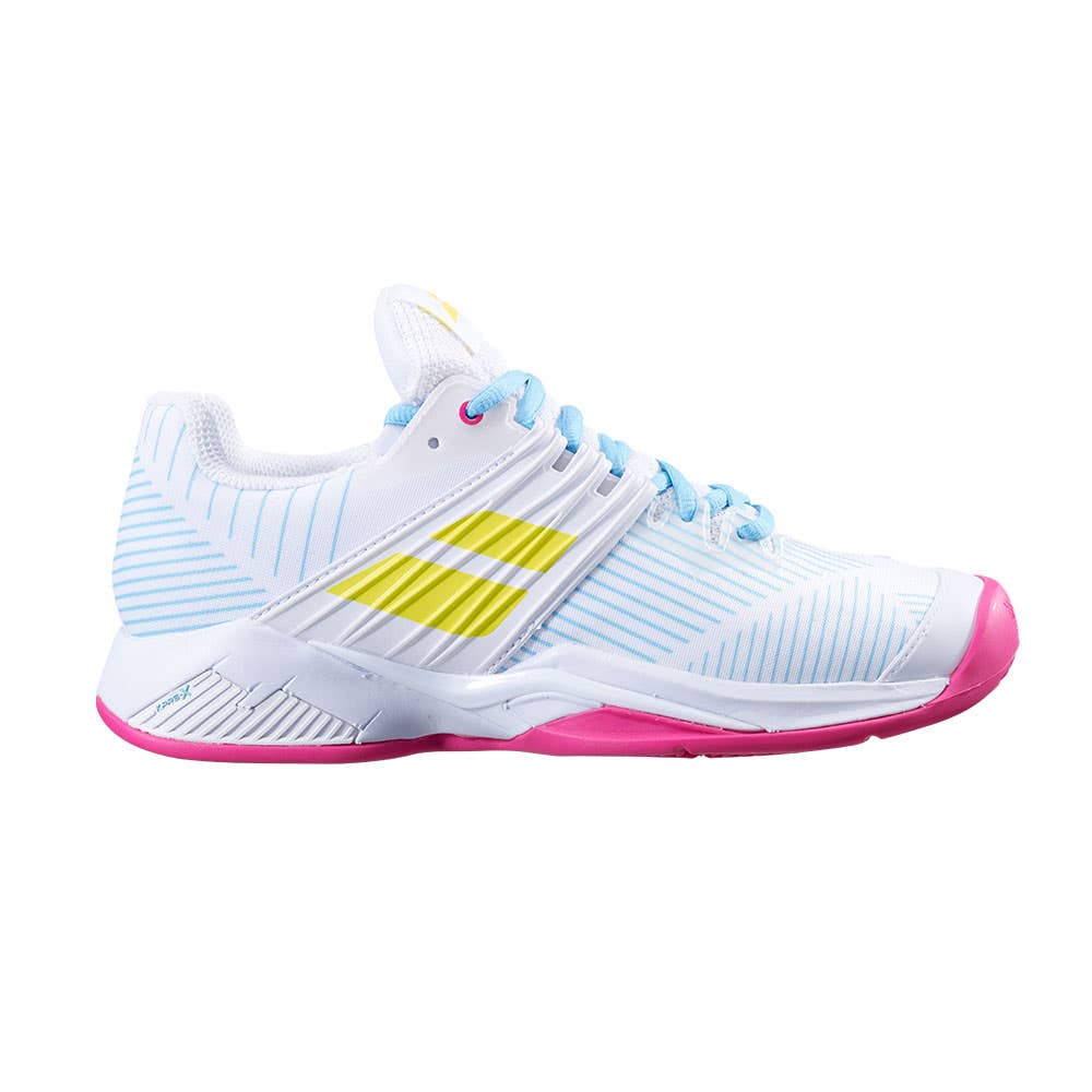 WOMEN’S WHITE BABOLAT PROPULSE FURY CLAY 31S22554 1064