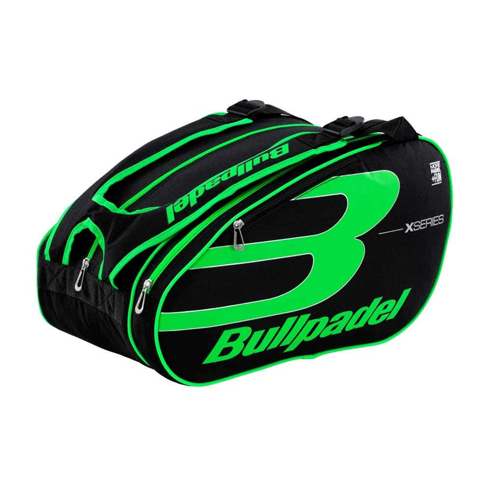 Paletero Bullpadel X Series Color Negro Verde