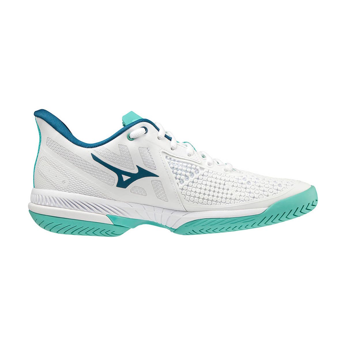 Chaussures Femme Mizuno Wave Exceed Tour 5 All Court Blanc et