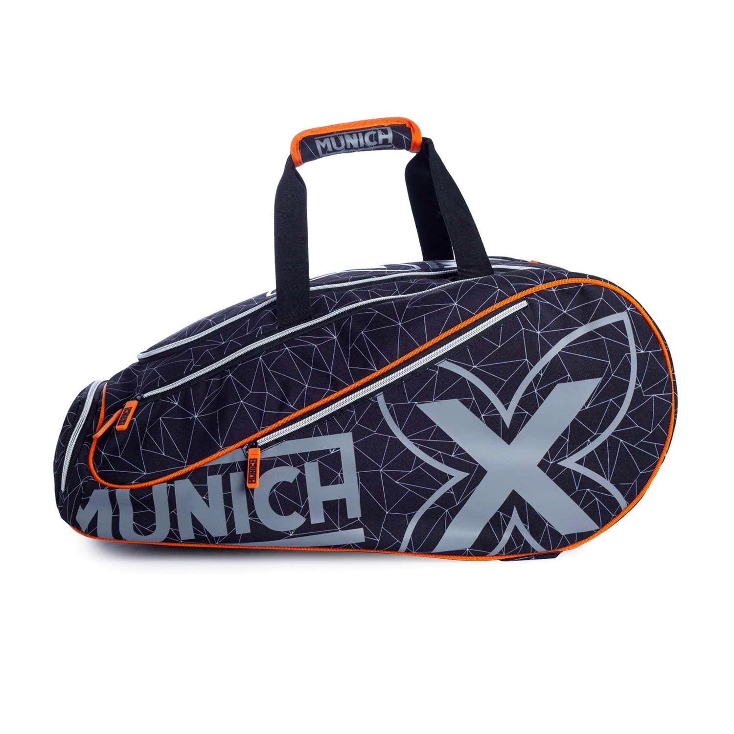 BLACK AND ORANGE MUNICH 6575015 PADEL BAG