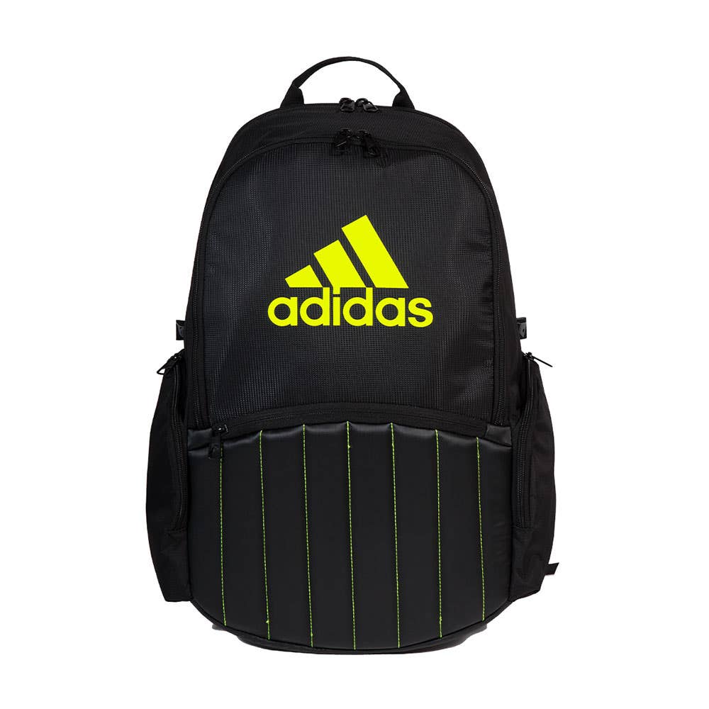 ADIDAS BACKPACK PROTOUR PADELTASCHE SCHWARZ UND LIMETTENGRÜN