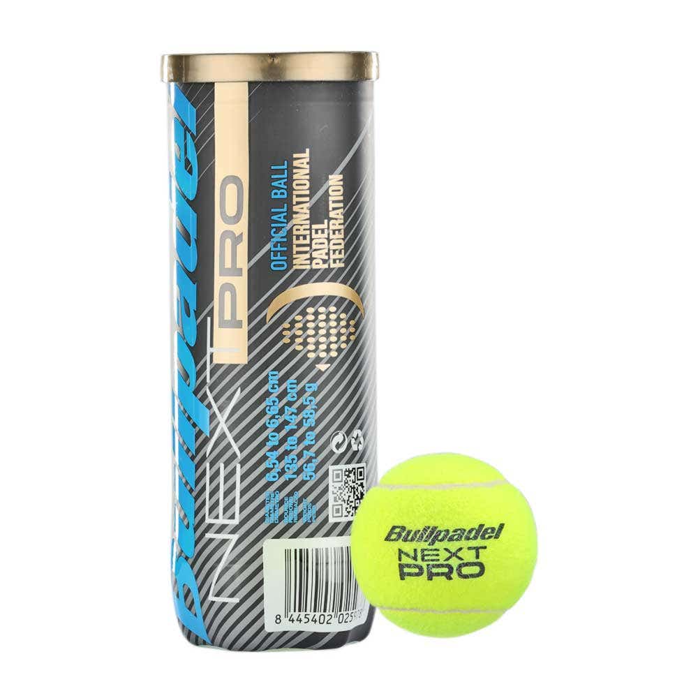 12 Tubos De Pelotas Padel Bullpadel Premium Pro