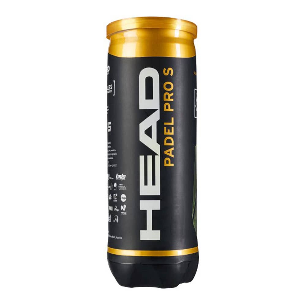 BOTE DE BOLAS HEAD PADEL PRO S