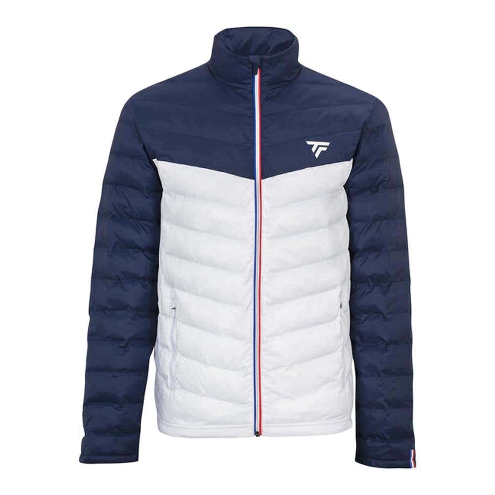 TECNIFIBRE LIGHT BOMBERJACKE IN BLAU UND WEISS
