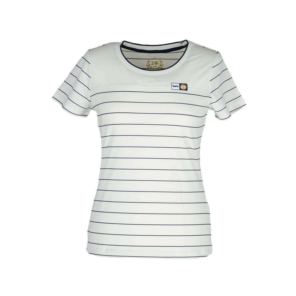 WOMEN’S WHITE VARLION ANNIVERSARY T-SHIRT