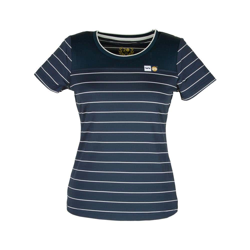 T-SHIRT FEMME VARLION ANNIVERSARY BLEU