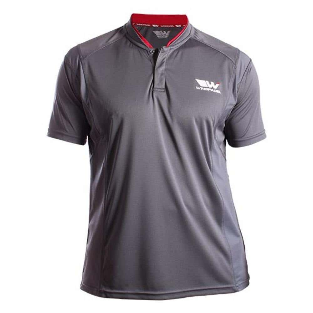 BOYS’ GRAY WINGPADEL W-IVO POLO SHIRT