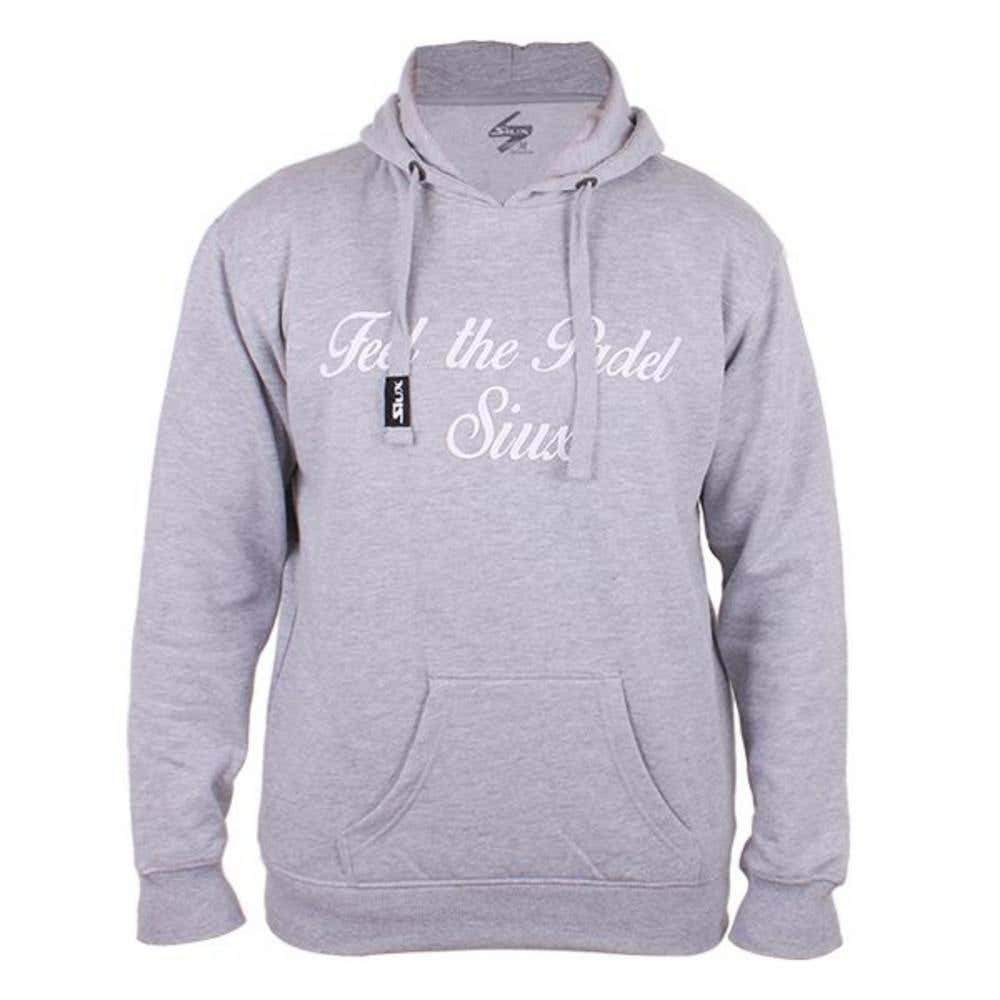 JUNIOR GRAY SIUX CLASSIC HOODED SWEATSHIRT