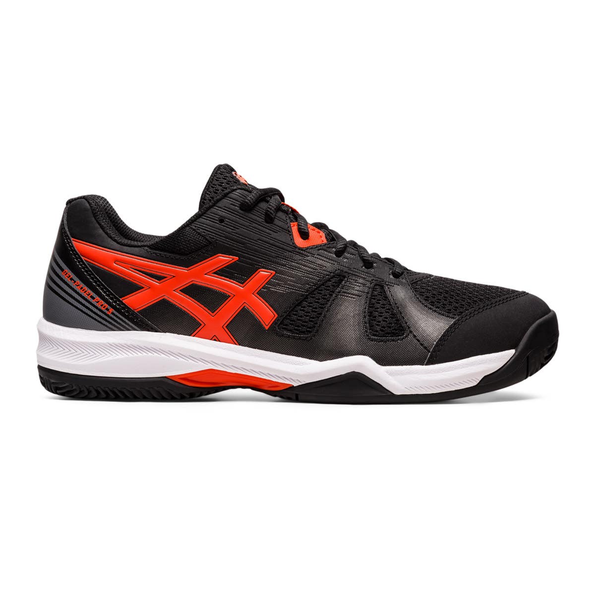 Zapatillas Asics GEL-PADEL PRO 4, Negro Naranja