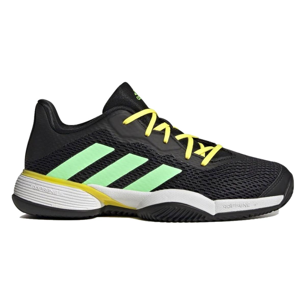Scarpe per Bambini Adidas Barricade Clay Nere e Verdi P del Nuestro