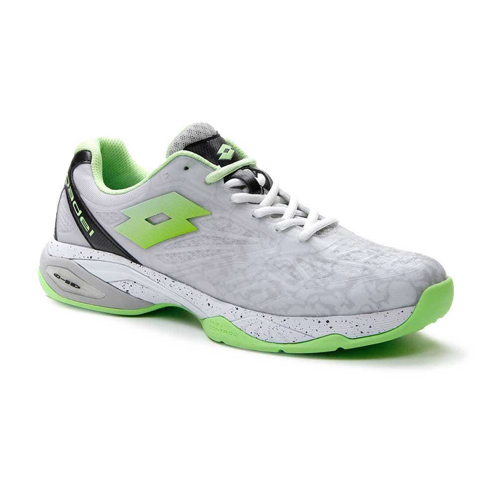 WHITE AND GREEN LOTTO SUPERRAPIDA 200 III 2172991U2 PADEL SHOES