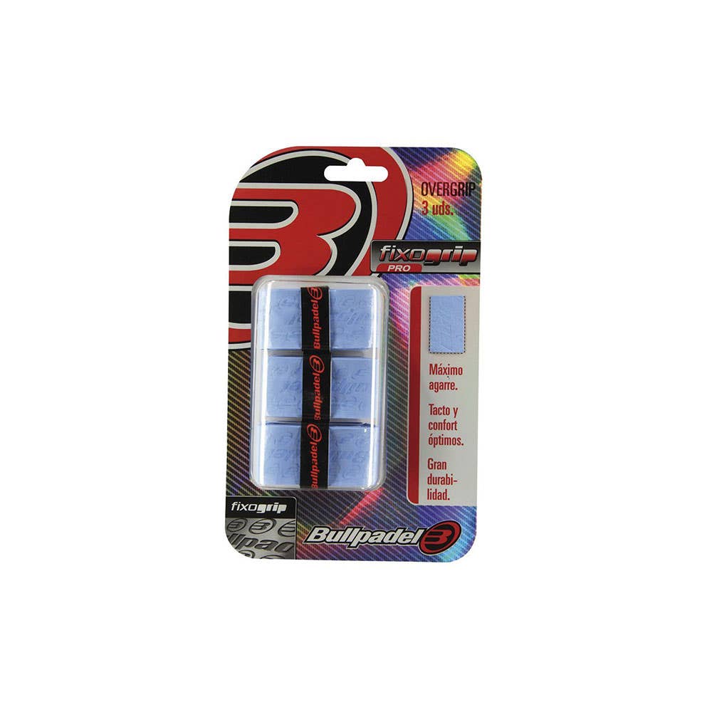 3 OVERGRIPS BULLPADEL GB-1202 BLEU CIEL