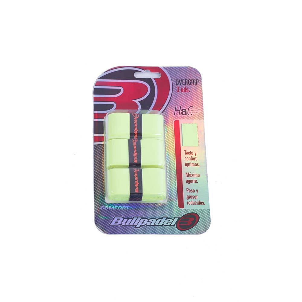 OVERGRIP BULLPADEL GB-1705 AMARILLO FLÚOR