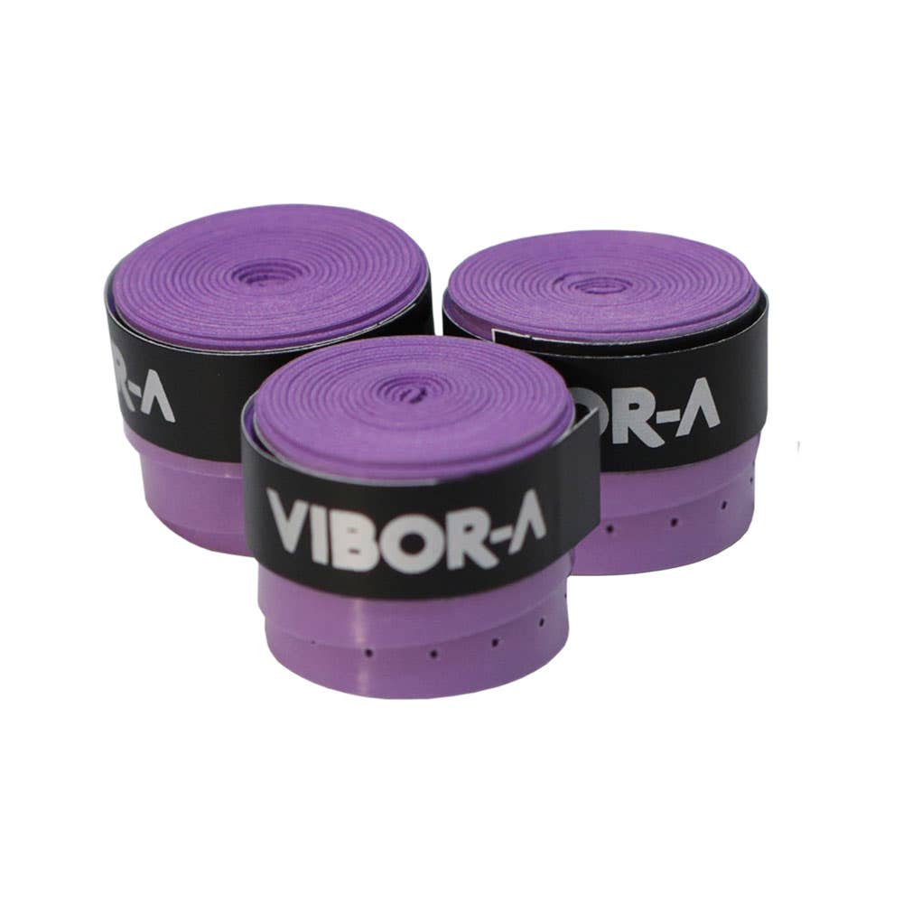 3ER PACK MIKROPERFORIERTER VIBOR-A OVERGRIPS IN LILA
