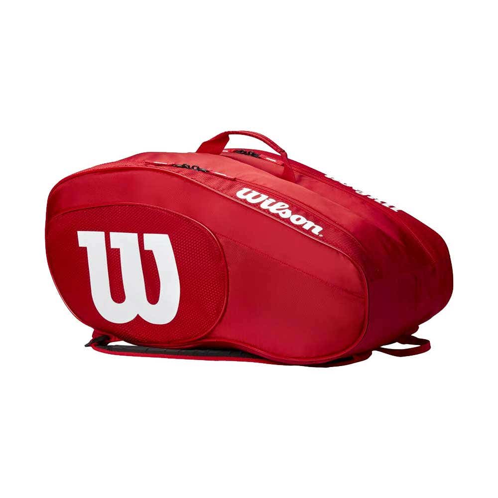WILSON TEAM PADELSCHLÄGERTASCHE IN ROT