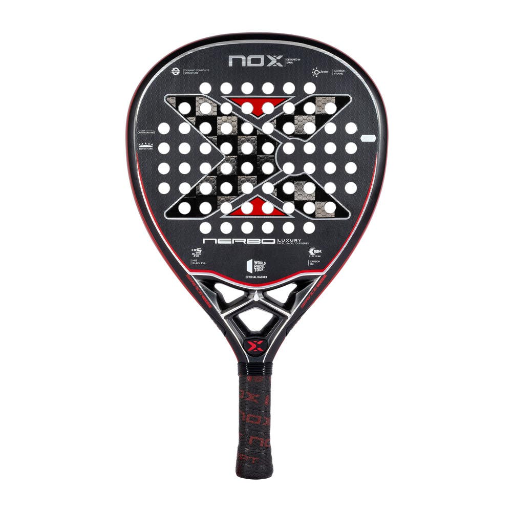 Protector NOX WPT Rojo-Blanco · Padel Style