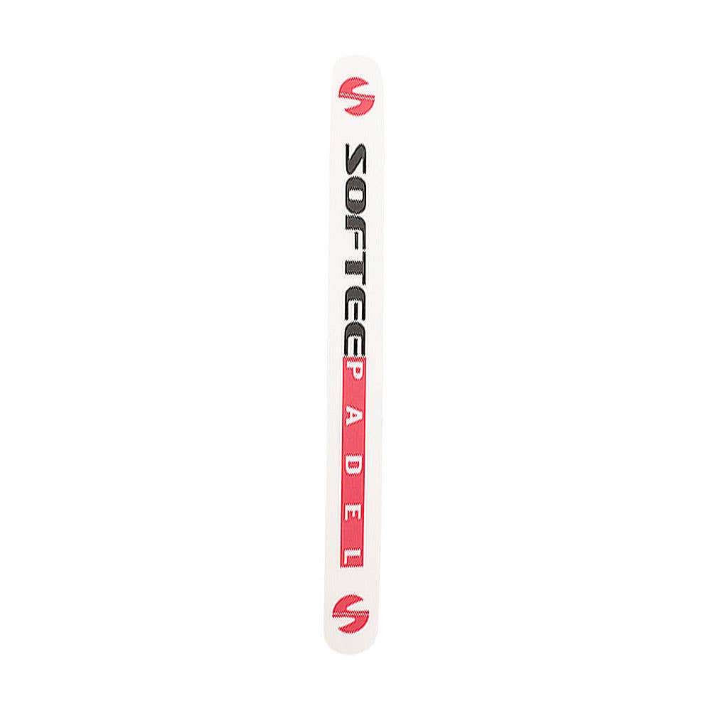 PROTECTOR SOFTEE PADEL BLANCO ROJO