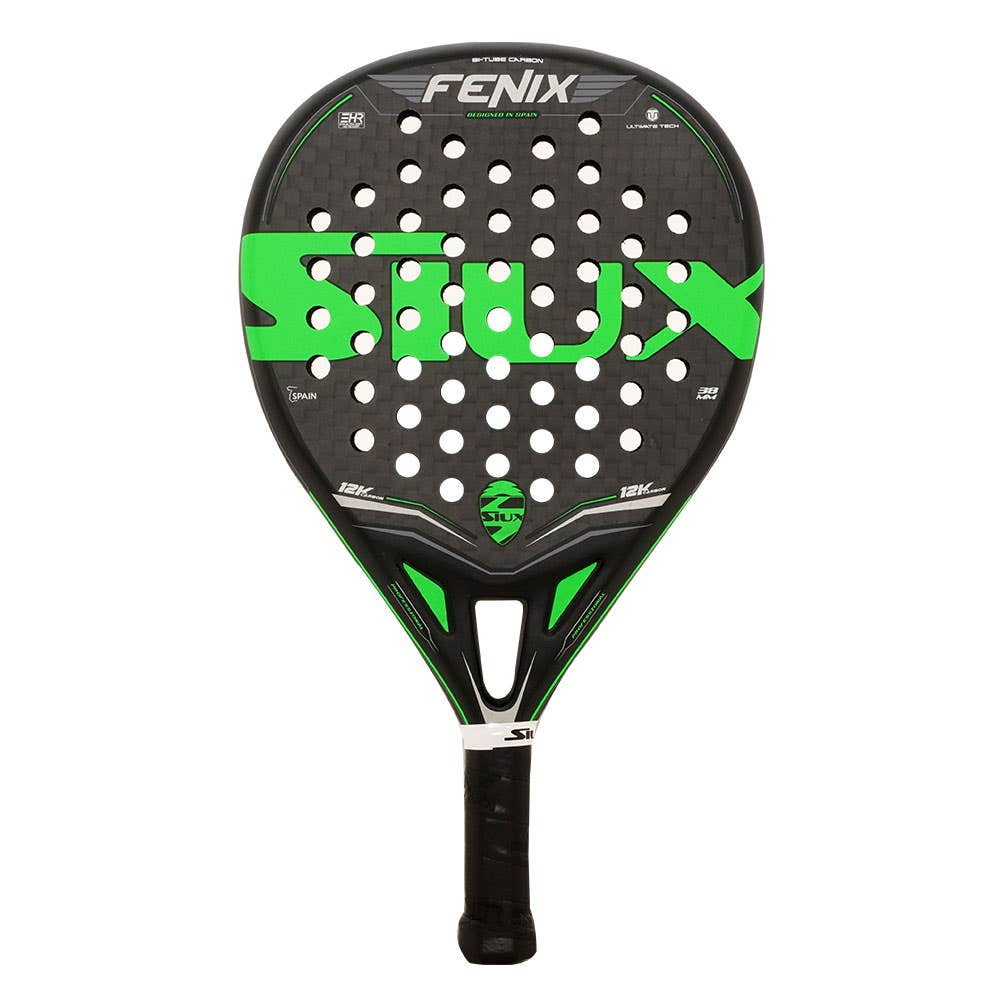 Pala Siux Fenix 12K Negro y verde Potencia Avanzado Hombre