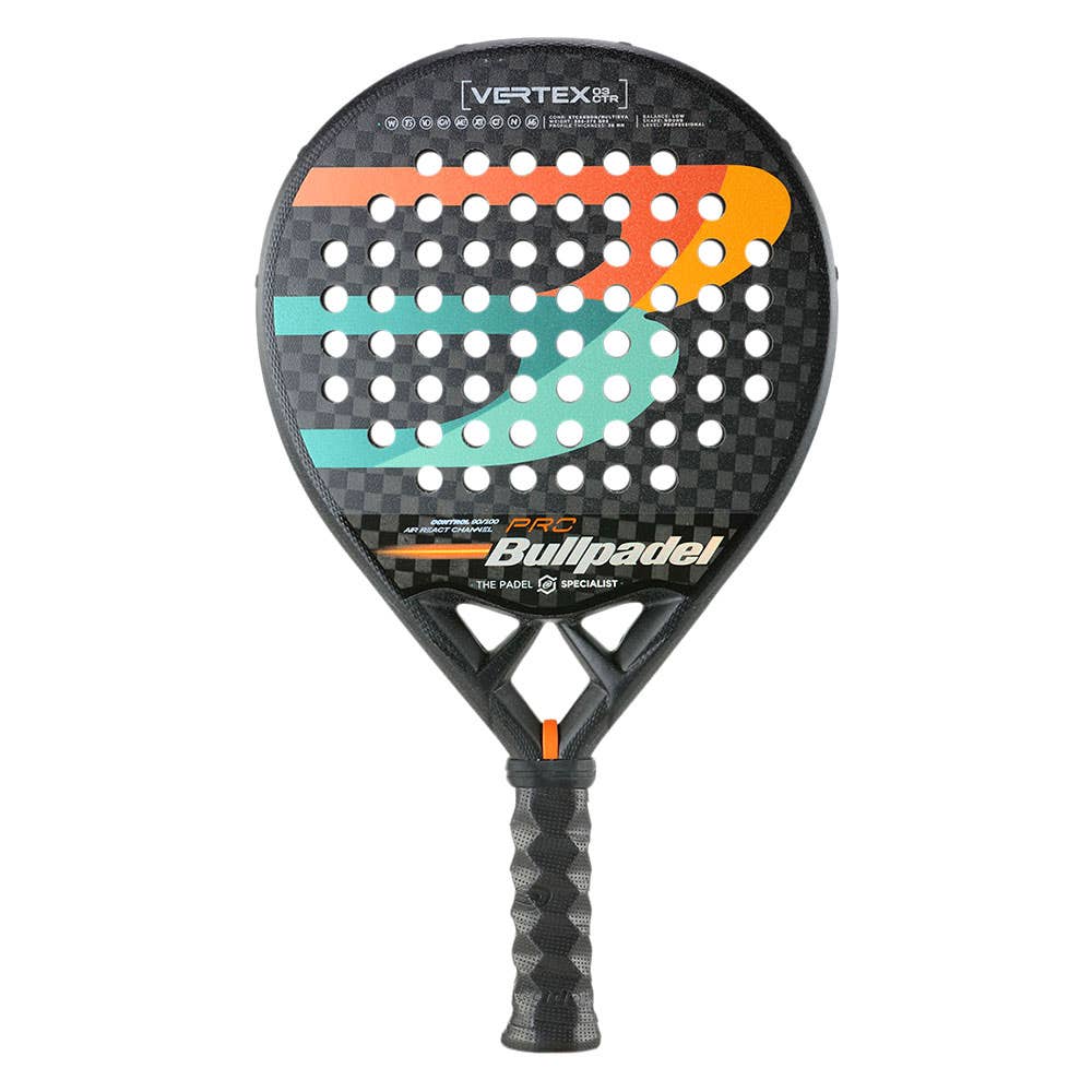 Pala de pádel bullpadel vertex 03 junior 2022/ negra y - Depau