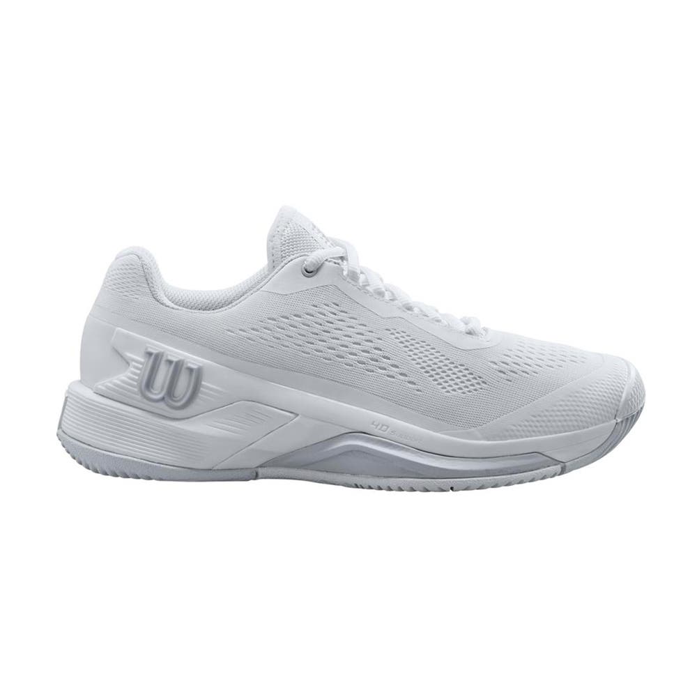 CHAUSSURES FEMME WILSON RUSH PRO 4 WRS328640 BLANC ET GRIS