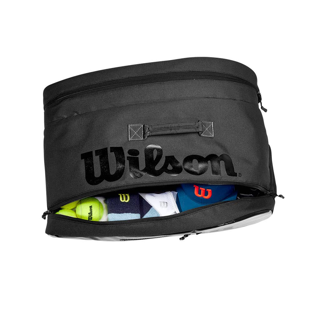 WILSON SUPER TOUR PADELSCHLÄGERTASCHE IN SCHWARZ