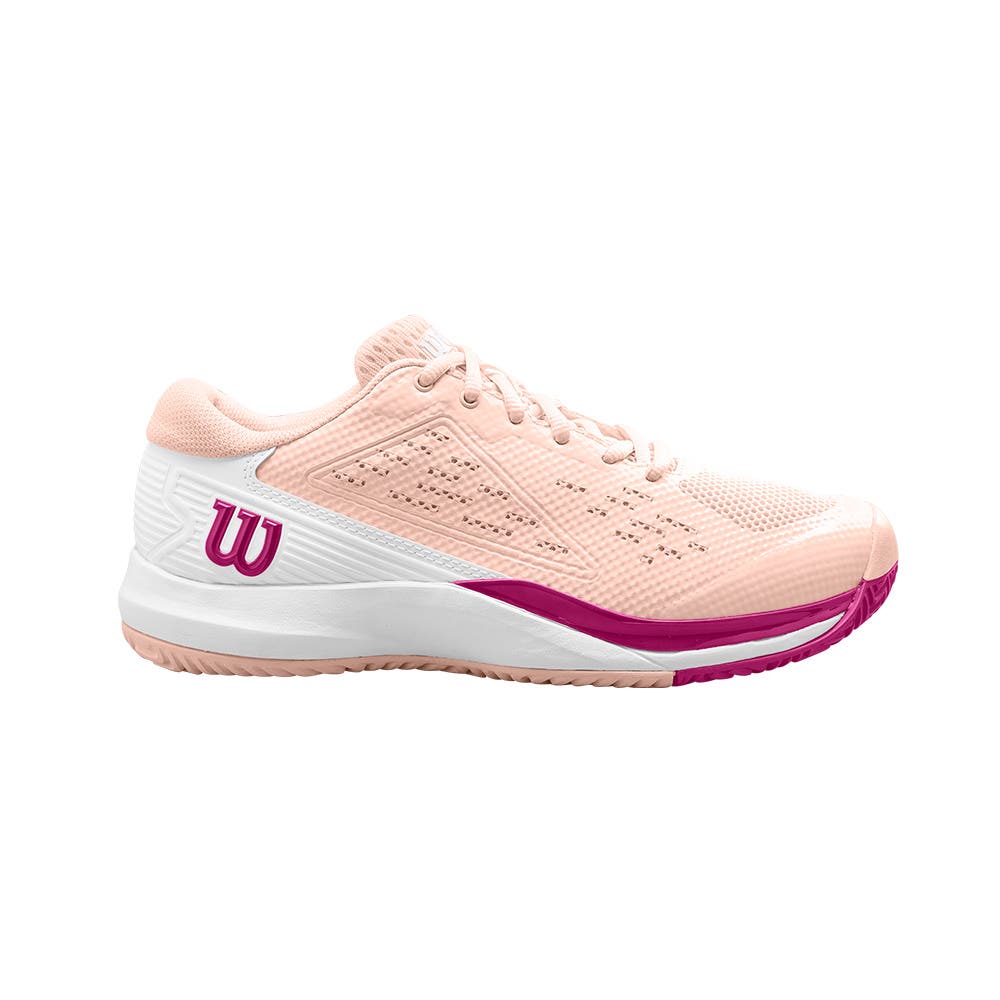 WOMEN S PINK WILSON RUSH PRO ACE WRS328730 PADEL SHOES
