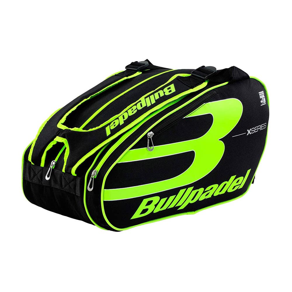 PALETERO BULLPADEL XSERIES NEGRO AMARILLO