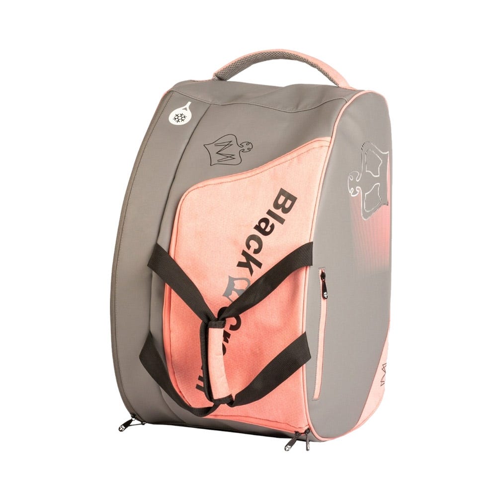 BLACK CROWN HURRICANE PADELTASCHE IN GRAU UND MELONE-ROSA