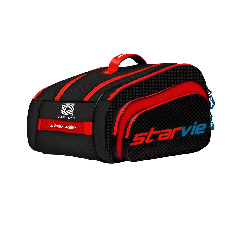 PALETERO STARVIE BASALTO TOUR BAG NEGRO ROJO