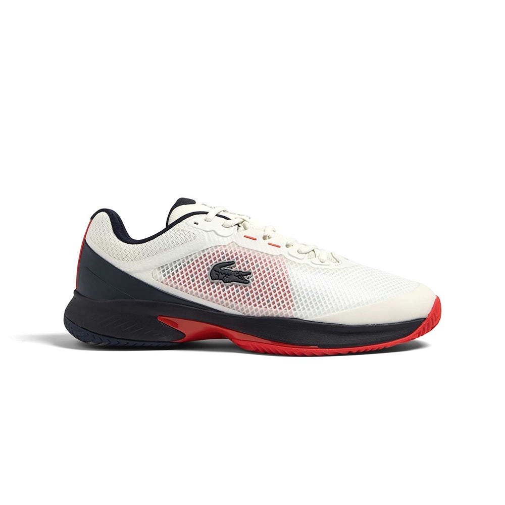 LACOSTE TECH POINT WHITE RED 45M015 WN1