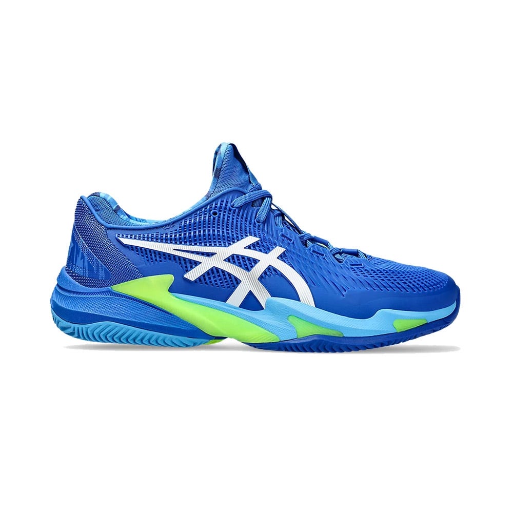 ASICS COURT FF 3 NOVAK CLAY LIGHT BLUE TURQUOISE 1041A364 400