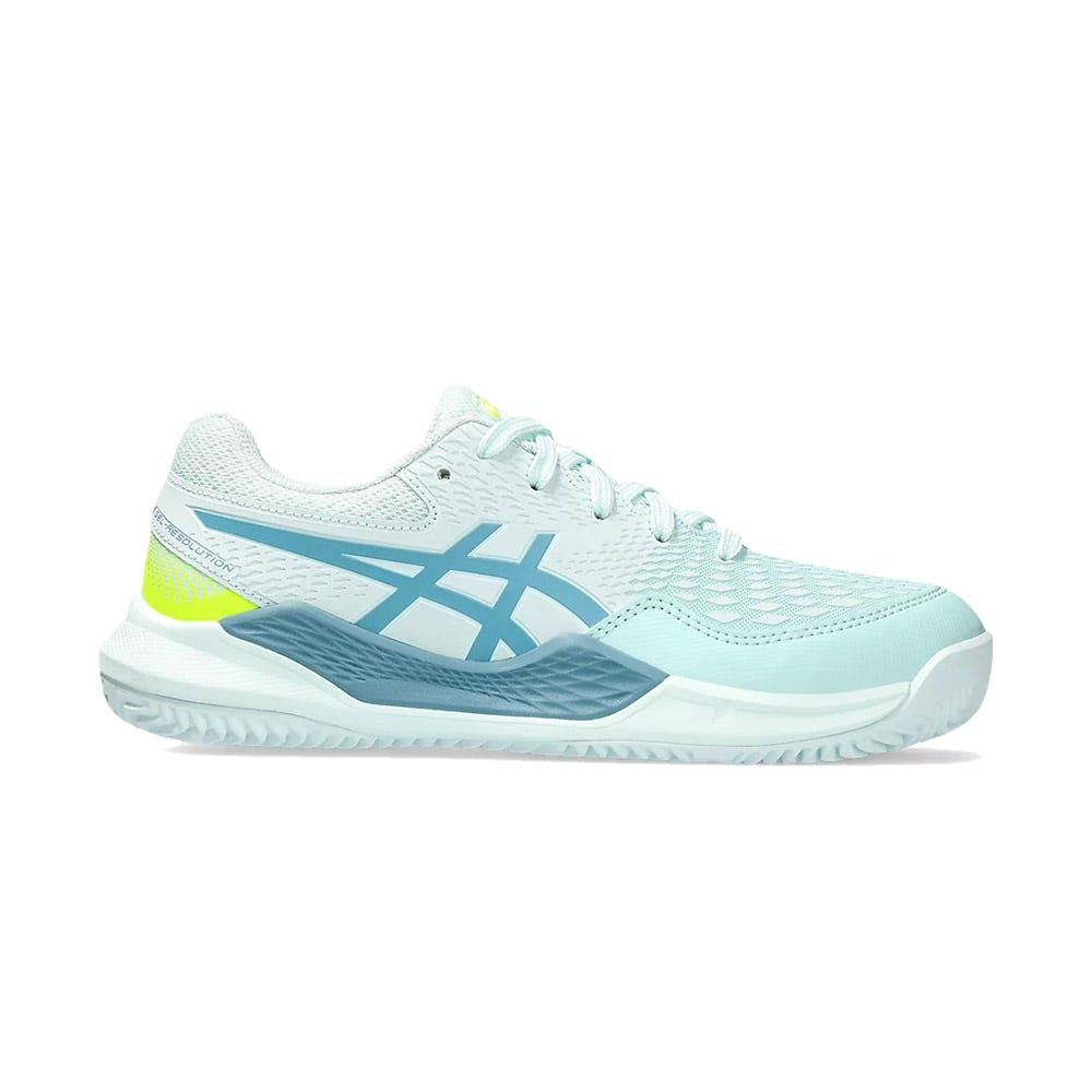 ASICS GEL-RESOLUTION 9 GS CLAY TÜRKIS BLAU JUNIOR 1044A068 402